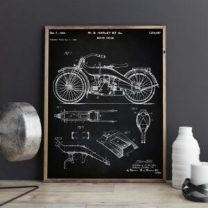 Quadro patente motocicleta 1
