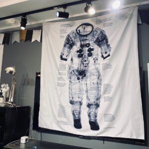 Tapeçaria de parede astronauta 1