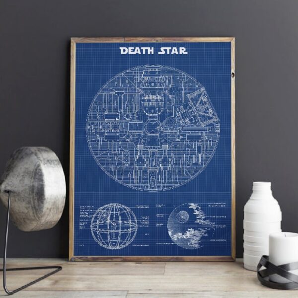 Quadro patente Death Star 5