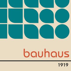 Quadro decorativo Bauhaus 2