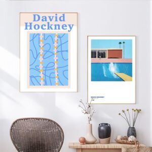 Quadro decorativo David Hockney 3