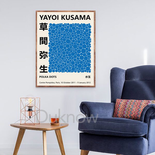 Quadro decorativo Yayoi Kusama 3