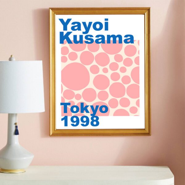 Quadro decorativo Yayoi Kusama 4