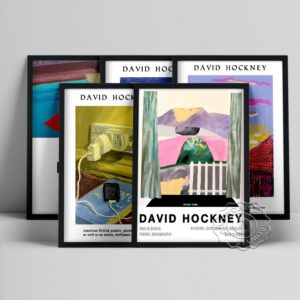Quadro decorativo David Hockney 1