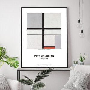 Quadro decorativo Piet Mondrian 1