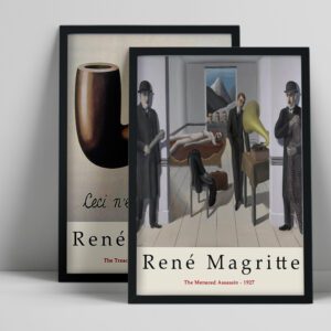Quadro decorativo Rene Magritte 1