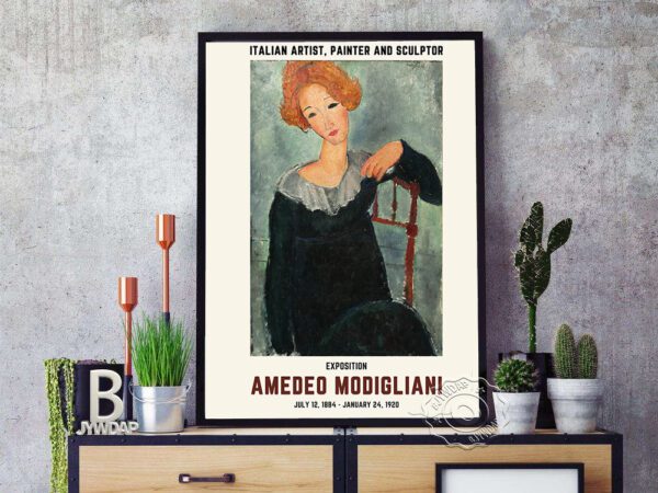 Quadro decorativo Amedeo Modigliani 3