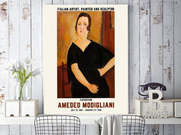 Quadro decorativo Amedeo Modigliani 6
