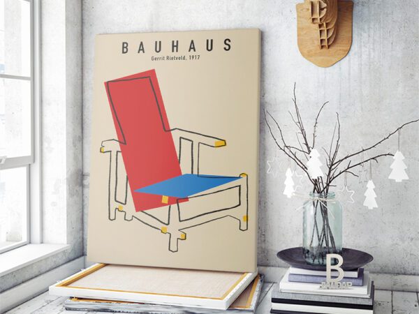 Quadro decorativo Bauhaus 3