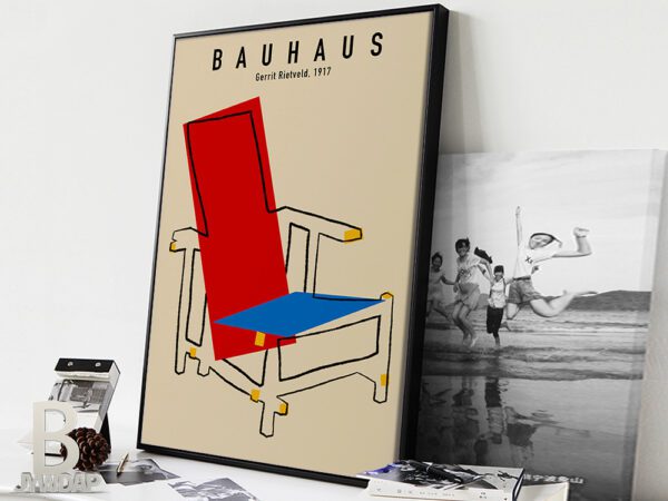Quadro decorativo Bauhaus 2