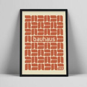 Quadro decorativo Bauhaus 1