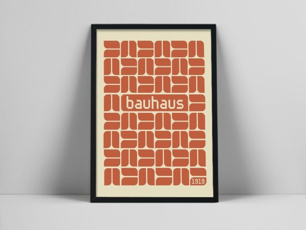 Quadro decorativo Bauhaus 1