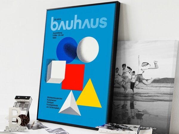Quadro decorativo Bauhaus 3