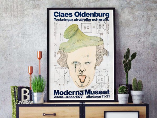 Quadro decorativo Claes Oldenburg 4