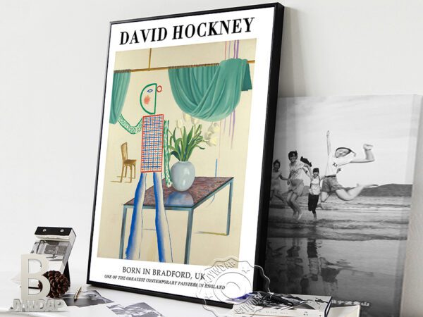 Quadro decorativo David Hockney 3