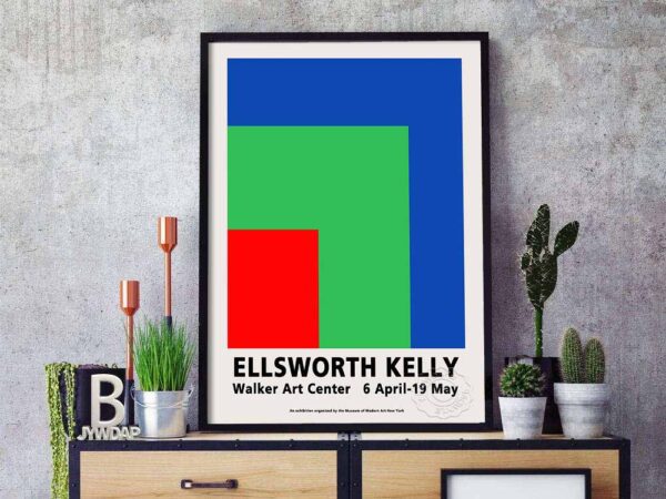 Quadro decorativo Ellsworth Kelly 4