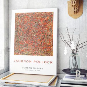 Quadro decorativo Jackson Pollock 2