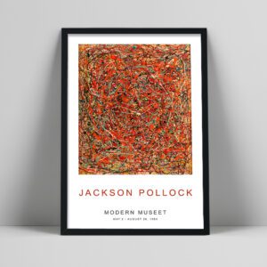 Quadro decorativo Jackson Pollock 1