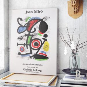 Quadro decorativo Joan Miró 2