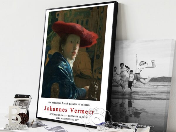 Quadro decorativo Johannes Vermeer 3