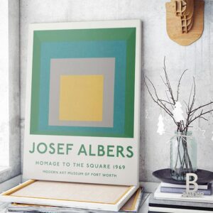 Quadro decorativo Josef Albers 2