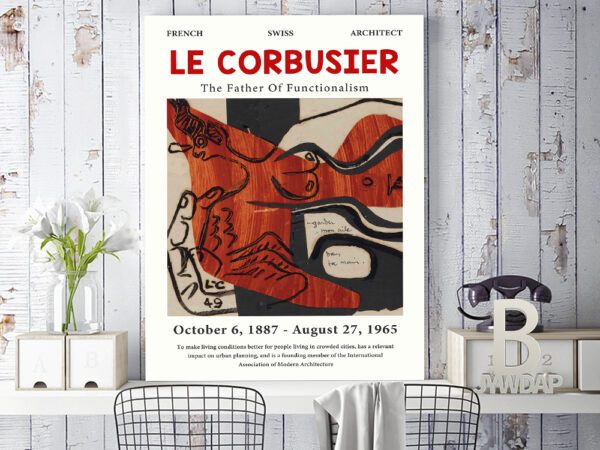 Quadro decorativo Le Corbusier 6