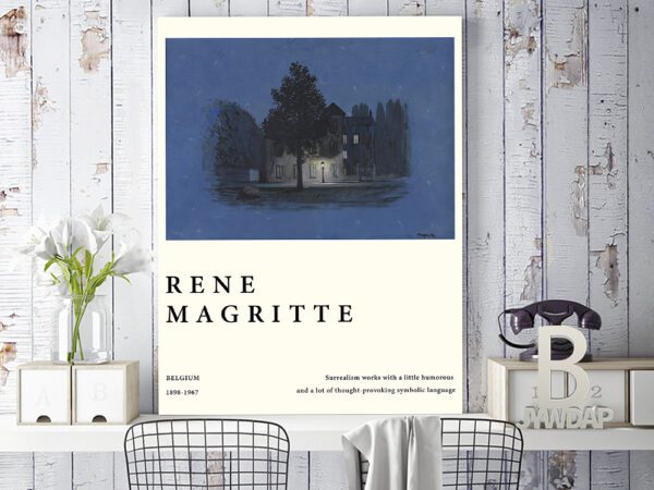 Quadro decorativo Rene Magritte 6