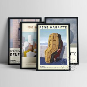 Quadro decorativo Rene Magritte 2