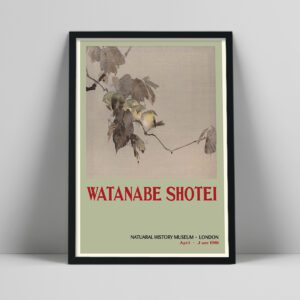 Quadro decorativo Watanabe Shotei 1