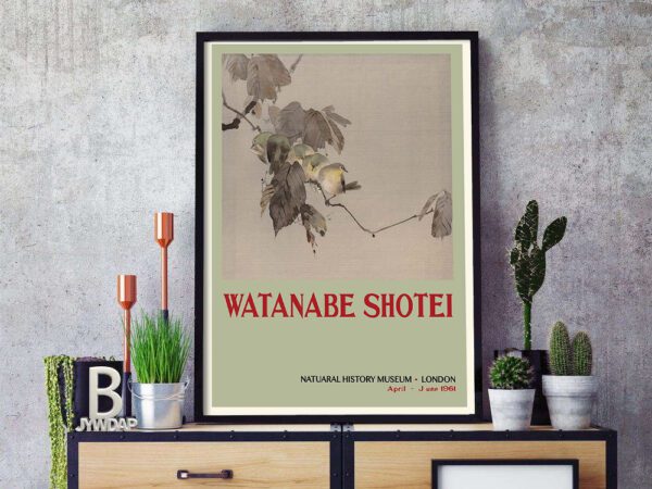 Quadro decorativo Watanabe Shotei 4