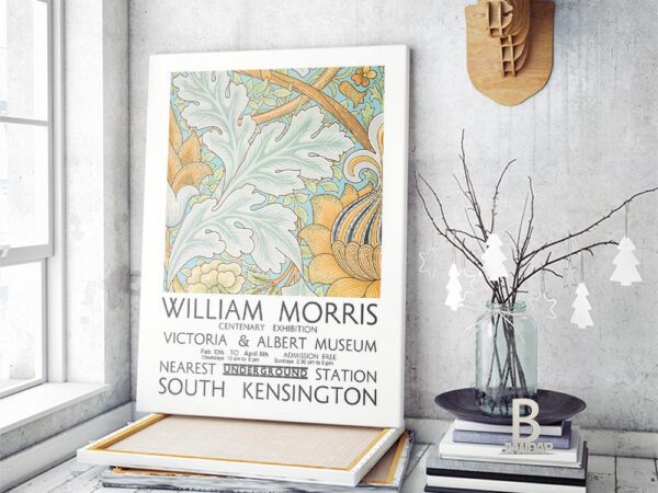 Quadro decorativo William Morris 2