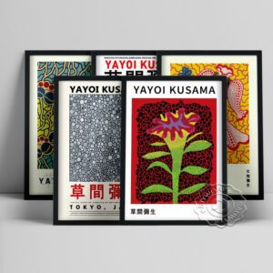 Quadro decorativo Yayoi Kusama 1
