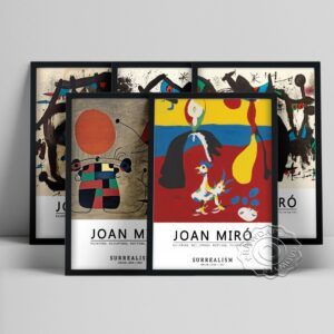 Quadro decorativo Joan Miró 1