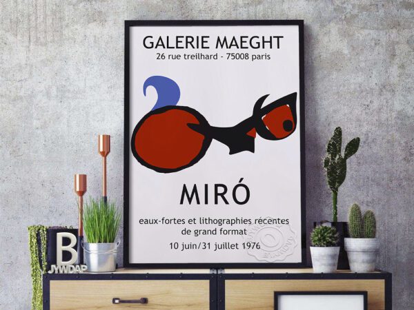 Quadro decorativo Joan Miró 4