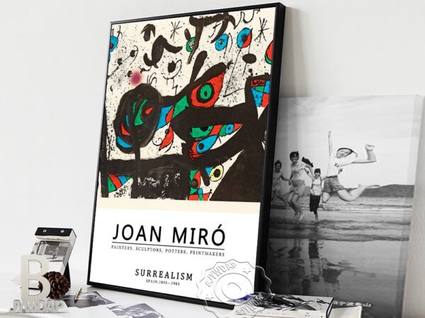 Quadro decorativo Joan Miró 3