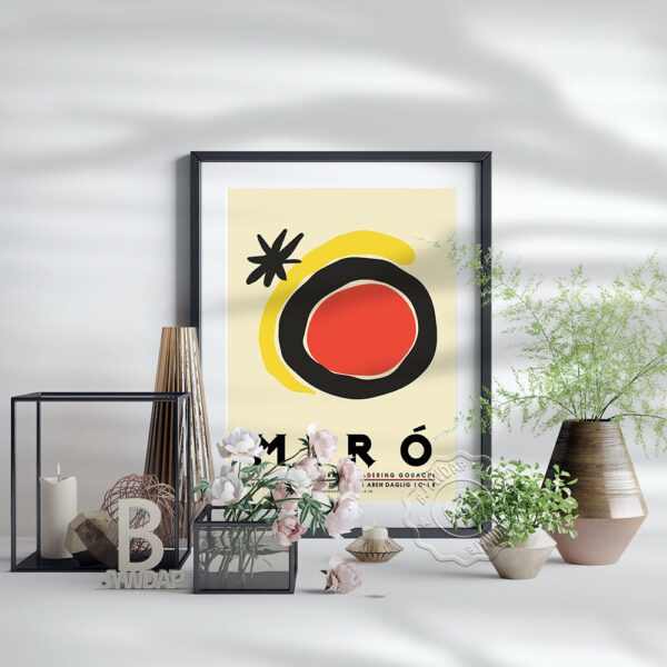 Quadro decorativo Joan Miró 5
