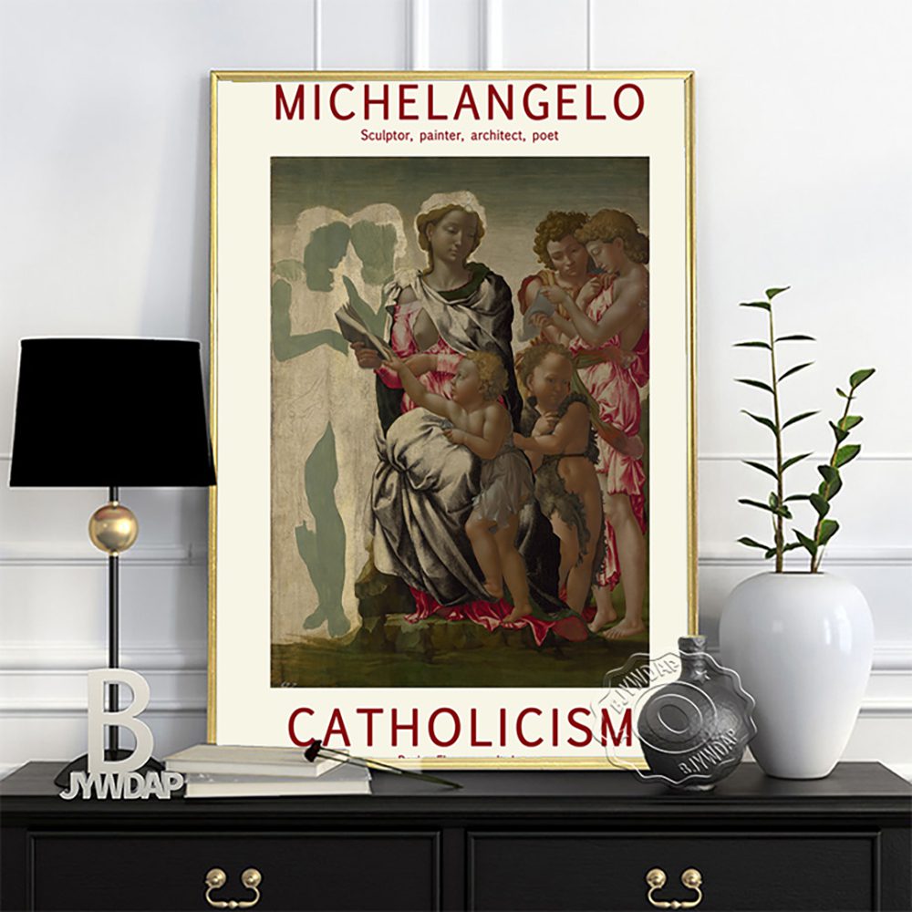 Quadro decorativo Michelangelo 2