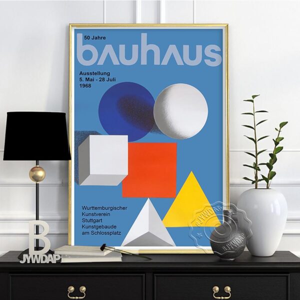 Quadro decorativo Bauhaus 5