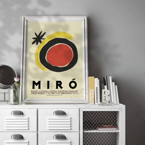 Quadro decorativo Joan Miró 6