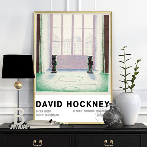 Quadro decorativo David Hockney 5