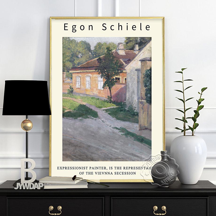 Quadro decorativo Egon Schiele 2