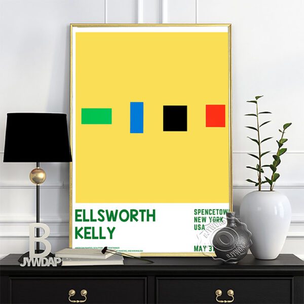 Quadro decorativo Ellsworth Kelly 5