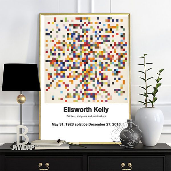 Quadro decorativo Ellsworth Kelly 3