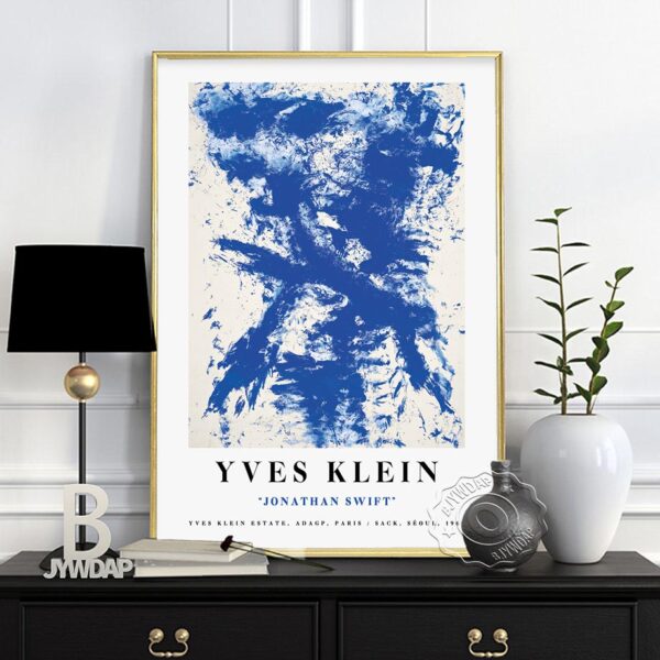 Quadro decorativo Yves Klein 4