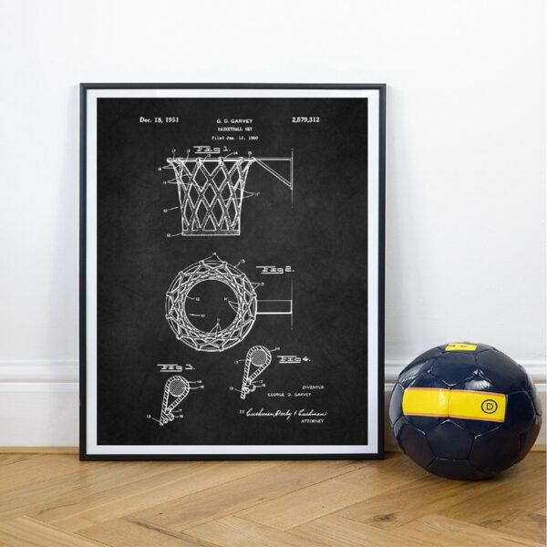 Quadro patente basketball 6