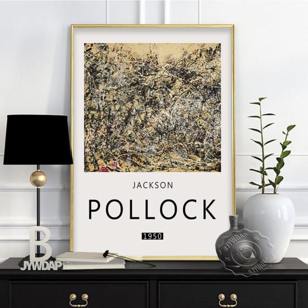 Quadro decorativo Jackson Pollock 5