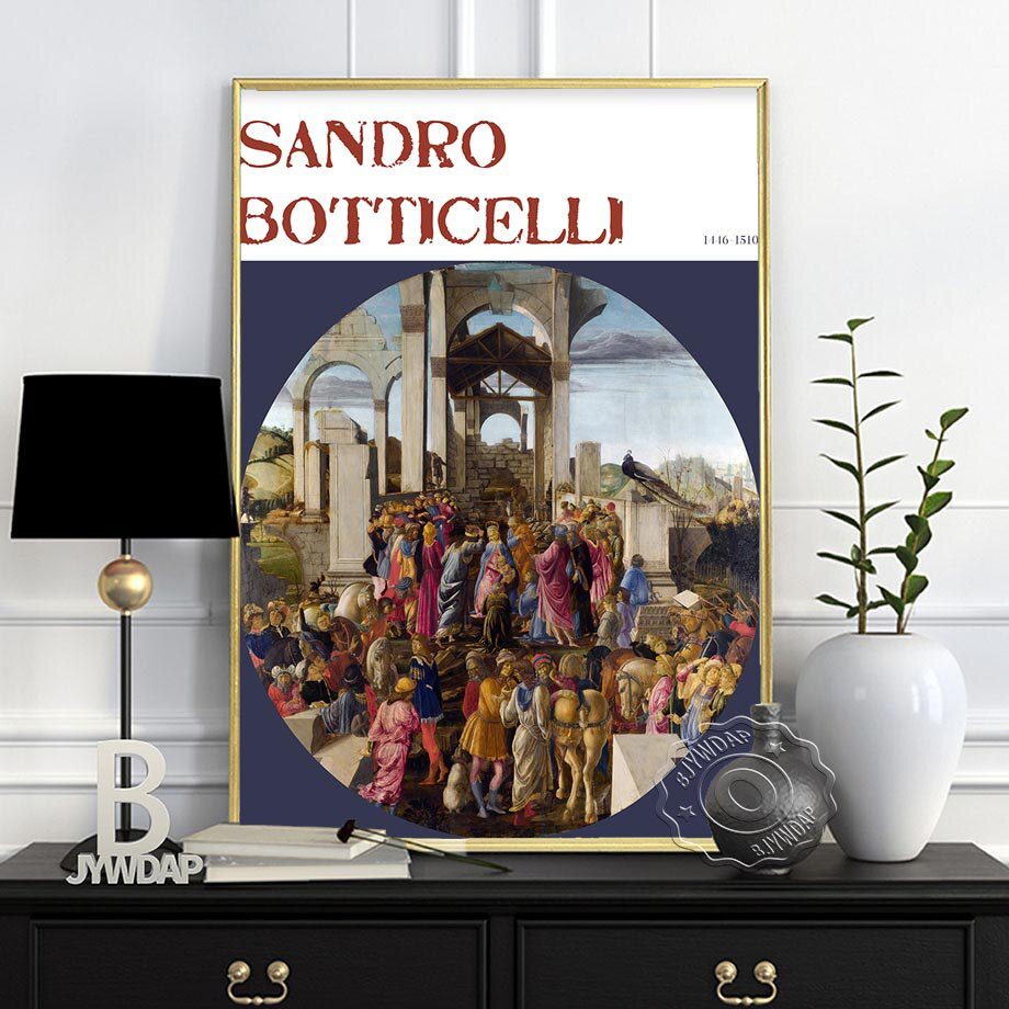 Quadro decorativo Sandro botticelli 2