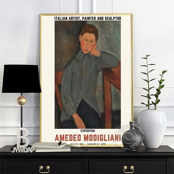 Quadro decorativo Amedeo Modigliani 4