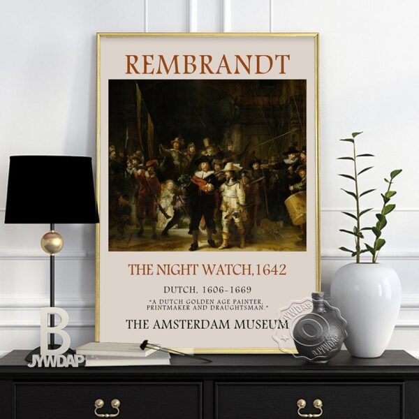 Quadro decorativo Rembrandt Harmenszoon 4