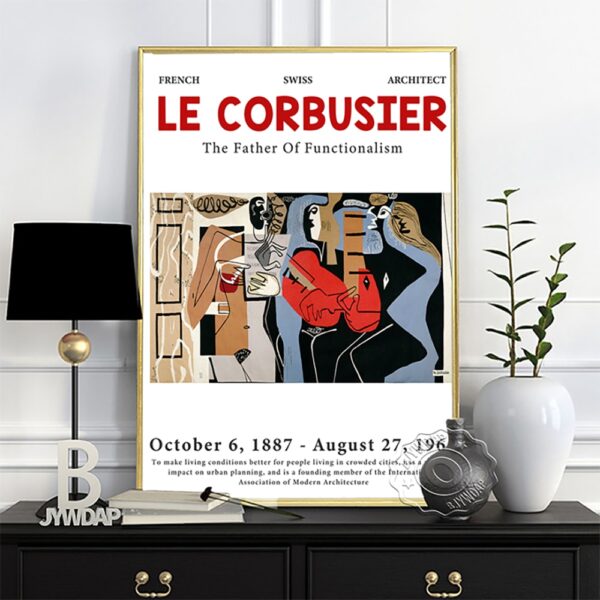 Quadro decorativo Le Corbusier 3